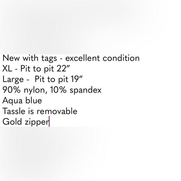 Banana Boat UPF 50+ protection pullover sleeveless 1/4 zip tassel,stretch summer - Picture 9 of 13